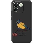Прозорий чохол BoxFace Xiaomi Redmi Note 17 Pro Max Синиця і калина