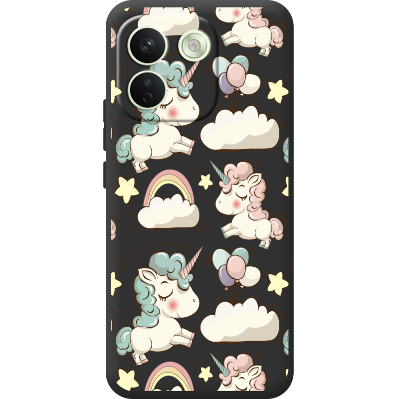 Прозорий чохол BoxFace Xiaomi Redmi Note 17 Pro Max Unicorns