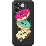 Прозорий чохол BoxFace Xiaomi Redmi Note 17 Pro Max Donuts