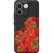 Прозорий чохол BoxFace Xiaomi Redmi Note 17 Pro Max Red Poppies