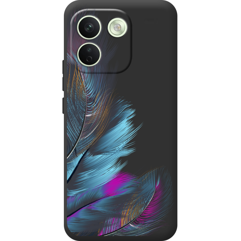 Прозорий чохол BoxFace Xiaomi Redmi Note 17 Pro Max Feathers