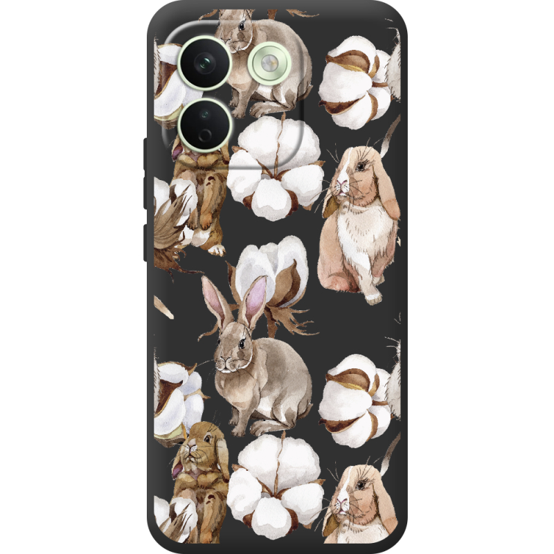 Прозорий чохол BoxFace Xiaomi Redmi Note 17 Pro Max Cotton and Rabbits