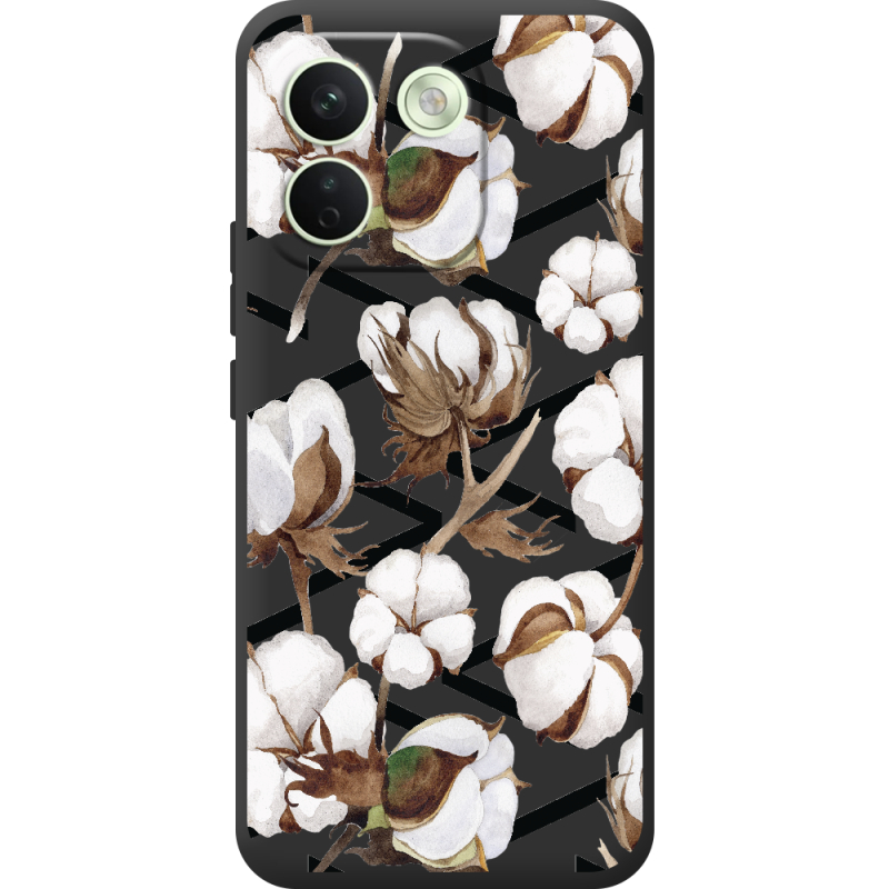 Прозорий чохол BoxFace Xiaomi Redmi Note 17 Pro Max Cotton flowers