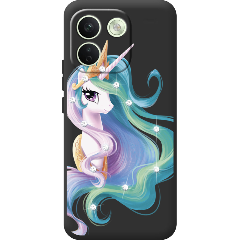 Чохол зі стразами Xiaomi Redmi Note 17 Pro Max Unicorn Queen
