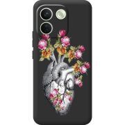 Чохол зі стразами Xiaomi Redmi Note 17 Pro Max Heart