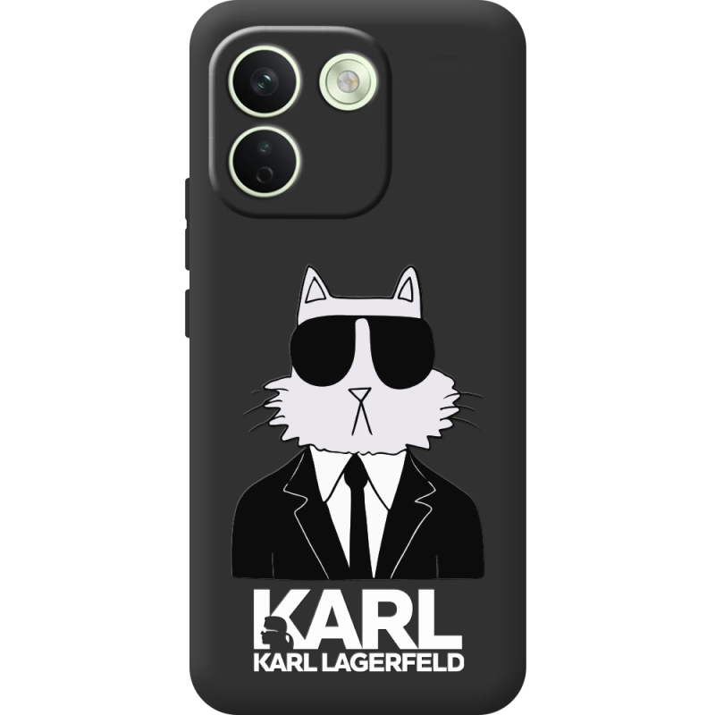 Чорний чохол BoxFace Xiaomi Redmi Note 17 Pro Max Cat in Black