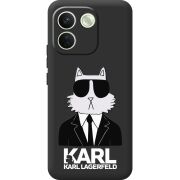 Чорний чохол BoxFace Xiaomi Redmi Note 17 Pro Max Cat in Black
