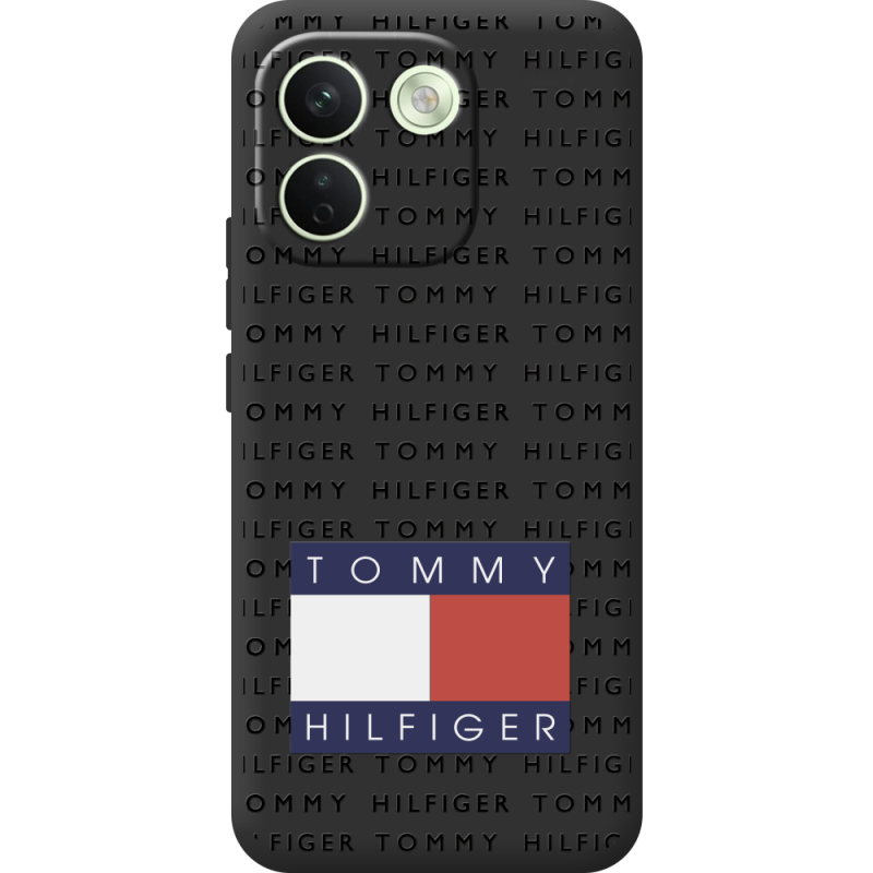 Чорний чохол BoxFace Xiaomi Redmi Note 17 Pro Max Tommy Print