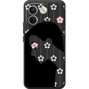 Чорний чохол BoxFace Xiaomi Redmi Note 17 Pro Max Flower Hair