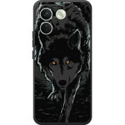 Чорний чохол BoxFace Xiaomi Redmi Note 17 Pro Max Wolf