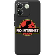 Чорний чохол BoxFace Xiaomi Redmi Note 17 Pro Max No Internet