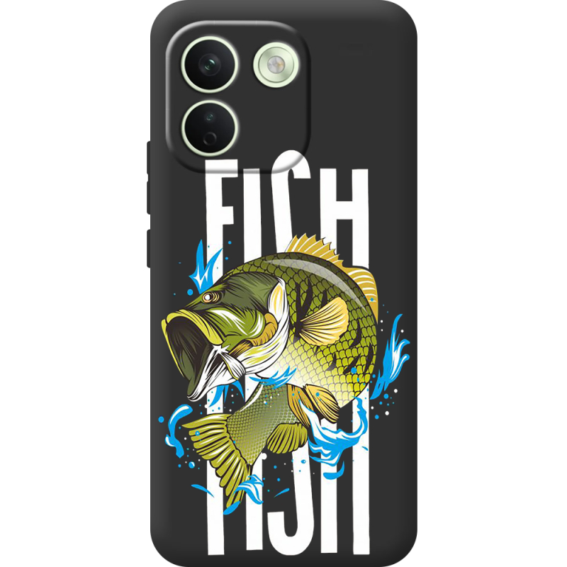 Чорний чохол BoxFace Xiaomi Redmi Note 17 Pro Max Fish