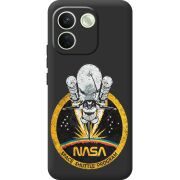 Чорний чохол BoxFace Xiaomi Redmi Note 17 Pro Max NASA Spaceship