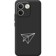 Чорний чохол BoxFace Xiaomi Redmi Note 17 Pro Max Paper Plane