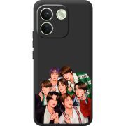 Чорний чохол BoxFace Xiaomi Redmi Note 17 Pro Max BTS
