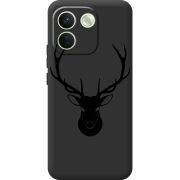 Чорний чохол BoxFace Xiaomi Redmi Note 17 Pro Max Deer