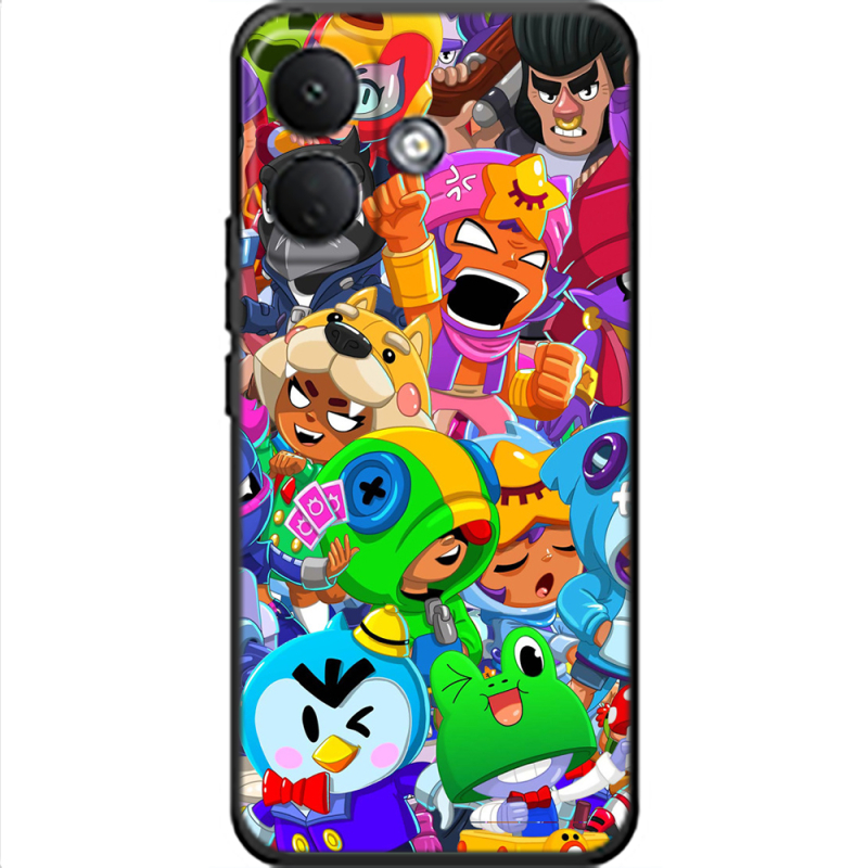 Чохол BoxFace Poco X8 5G friends brawl stars