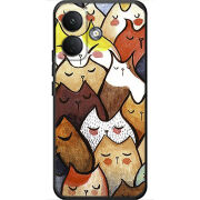 Чохол BoxFace Poco X8 5G Sleepy Cats