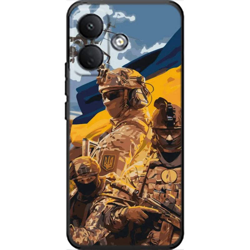Чохол BoxFace Poco X8 5G Воїни ЗСУ