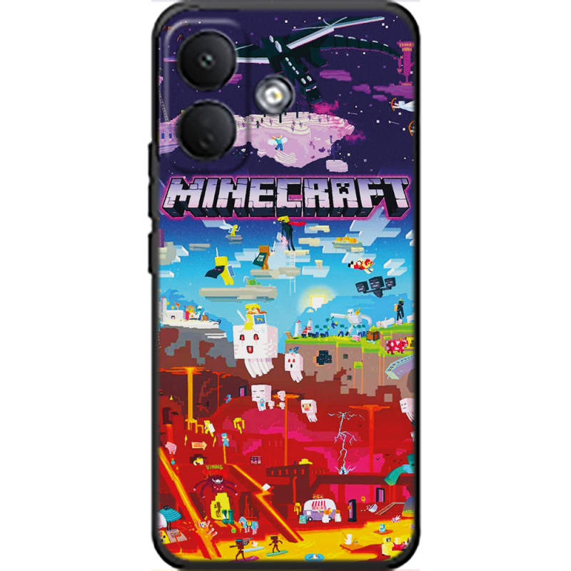 Чохол BoxFace Poco X8 5G Minecraft World Beyond