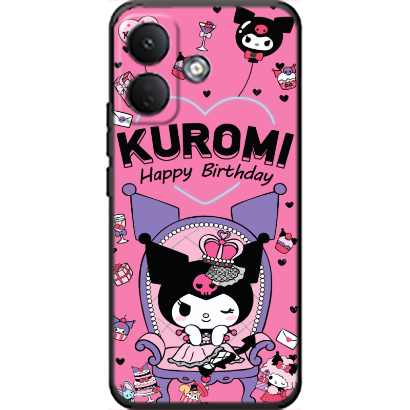 Чохол BoxFace Poco X8 5G День народження Kuromi