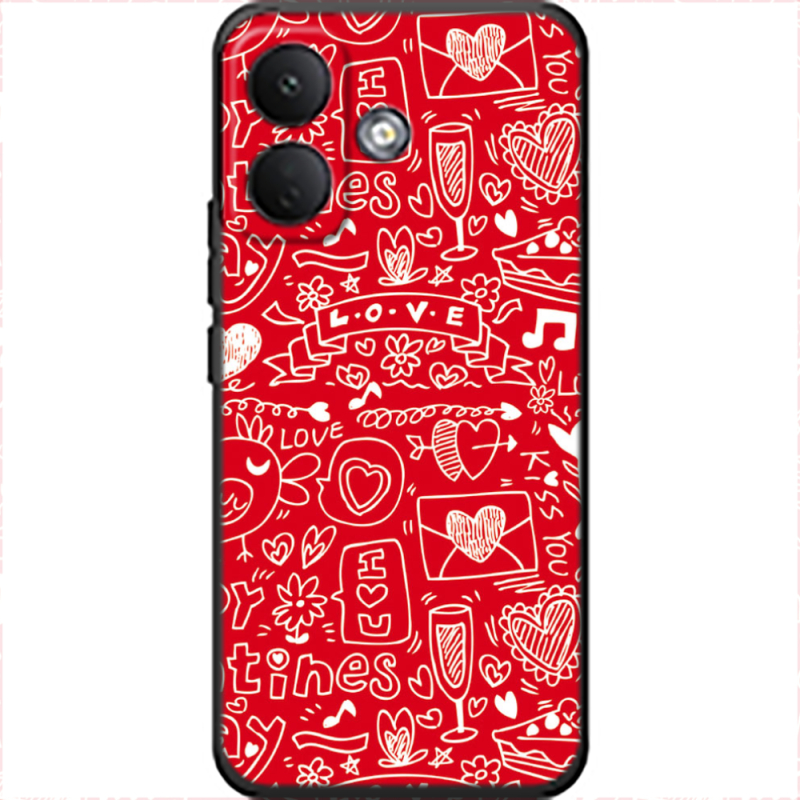 Чохол BoxFace Poco X8 5G Happy Valentines