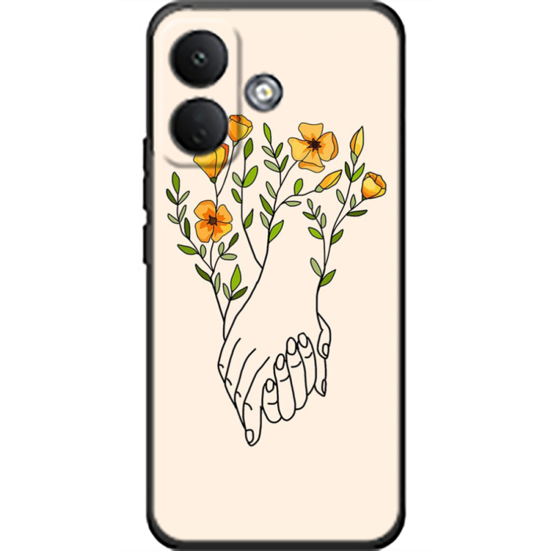 Чохол BoxFace Poco X8 5G Flower Hands