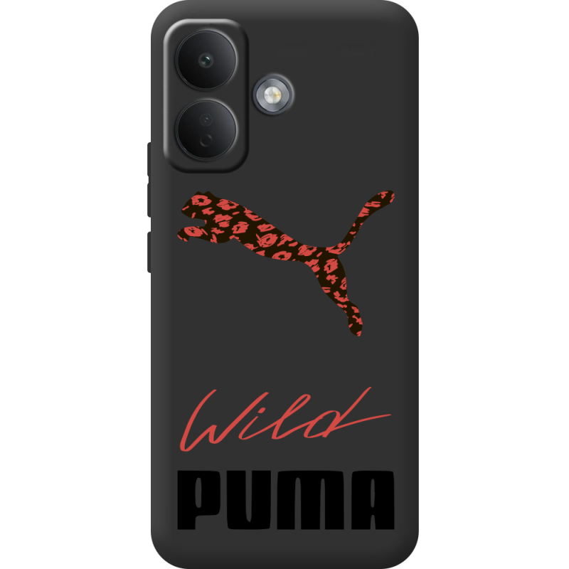 Прозорий чохол BoxFace Poco X8 5G Wild Cat