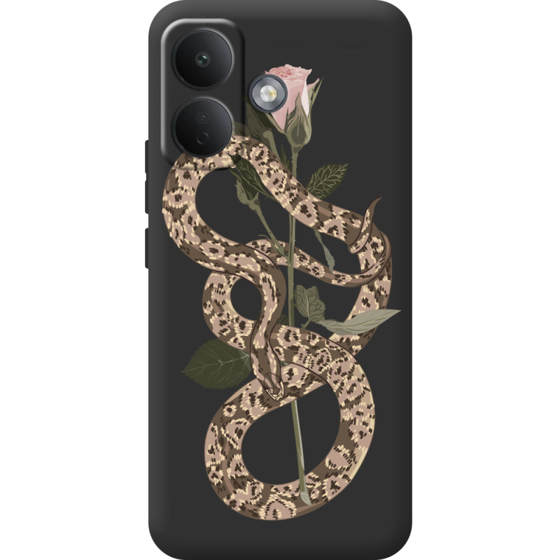 Прозорий чохол BoxFace Poco X8 5G Glamor Snake