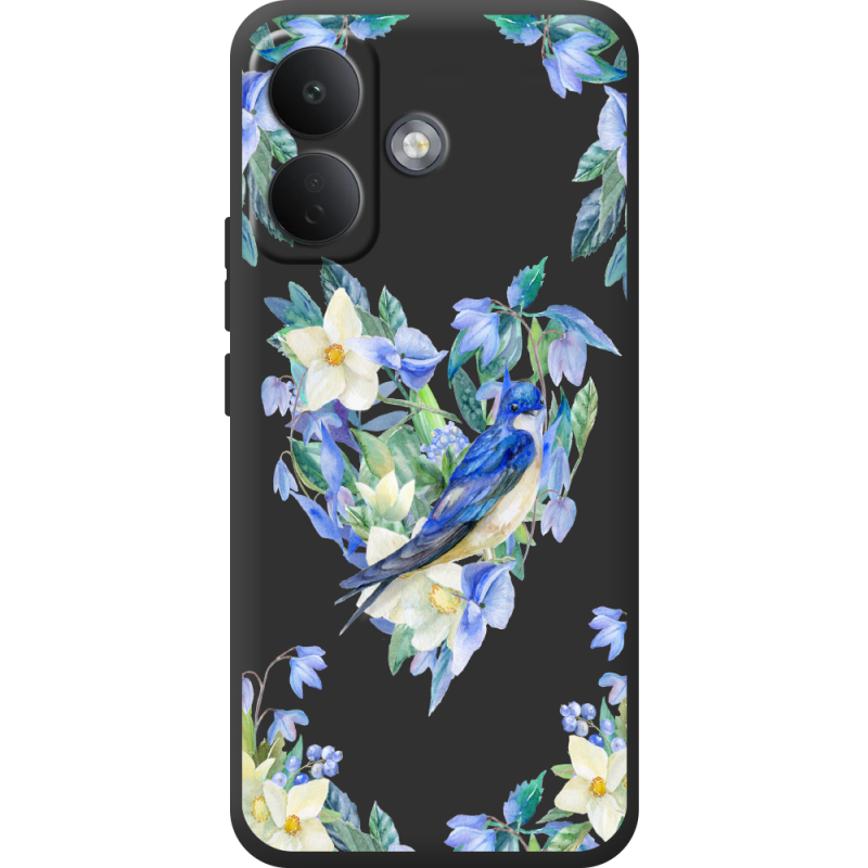 Прозорий чохол BoxFace Poco X8 5G Spring Bird