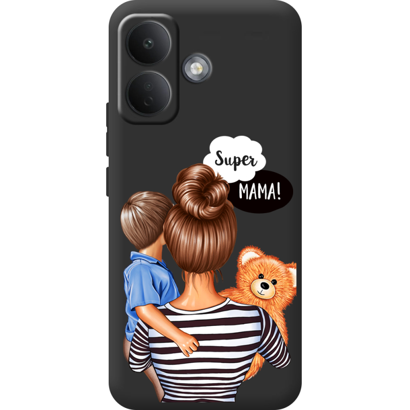 Прозорий чохол BoxFace Poco X8 5G Super Mama and Son