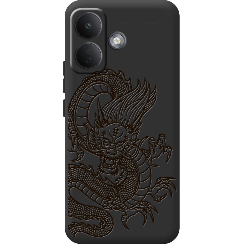 Прозорий чохол BoxFace Poco X8 5G Chinese Dragon