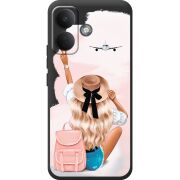 Прозорий чохол BoxFace Poco X8 5G Travel Girl