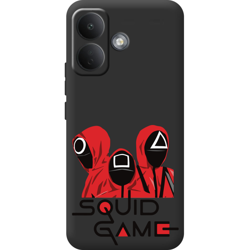 Прозорий чохол BoxFace Poco X8 5G siquid game люди в красном