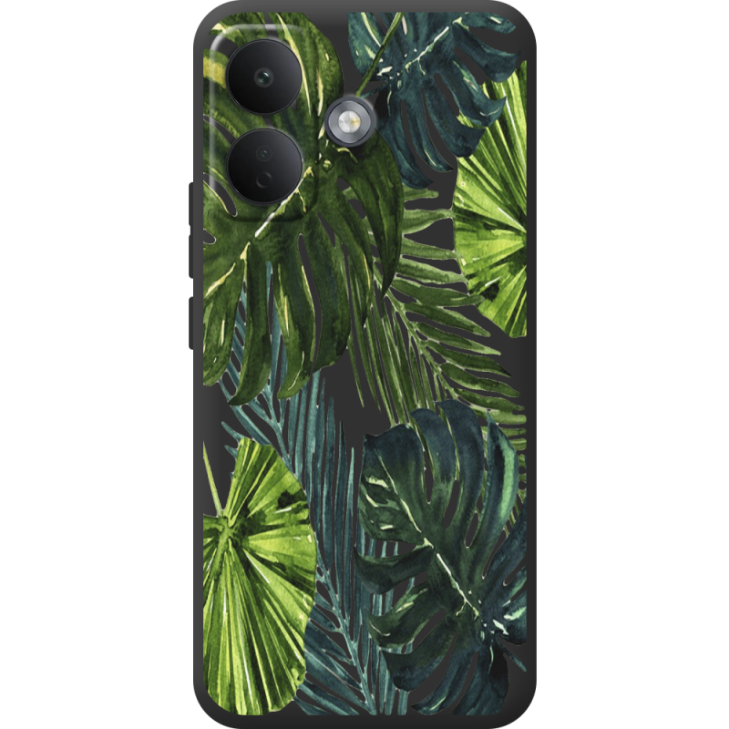Прозорий чохол BoxFace Poco X8 5G Palm Tree
