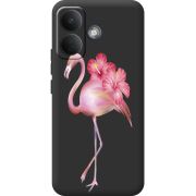 Прозорий чохол BoxFace Poco X8 5G Floral Flamingo