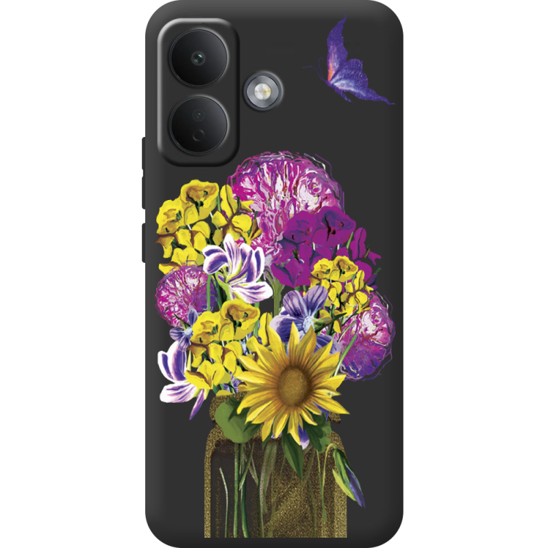 Прозорий чохол BoxFace Poco X8 5G My Bouquet