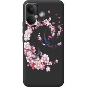 Чохол зі стразами Poco X8 5G Swallows and Bloom