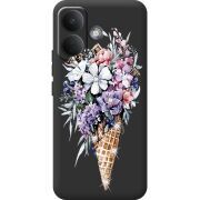 Чохол зі стразами Poco X8 5G Ice Cream Flowers