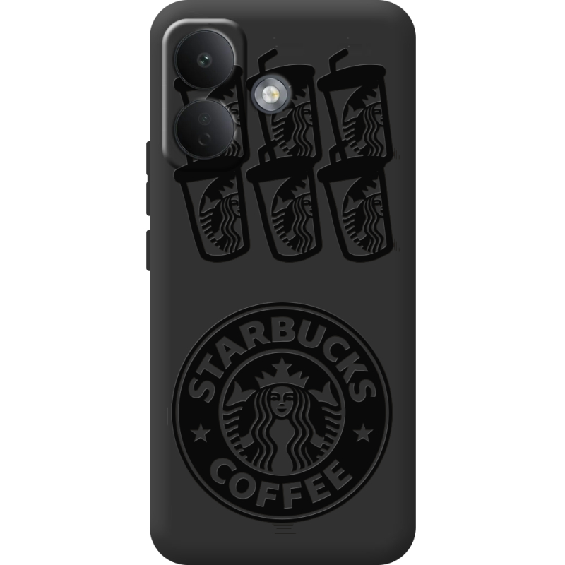 Чорний чохол BoxFace Poco X8 5G Black Coffee