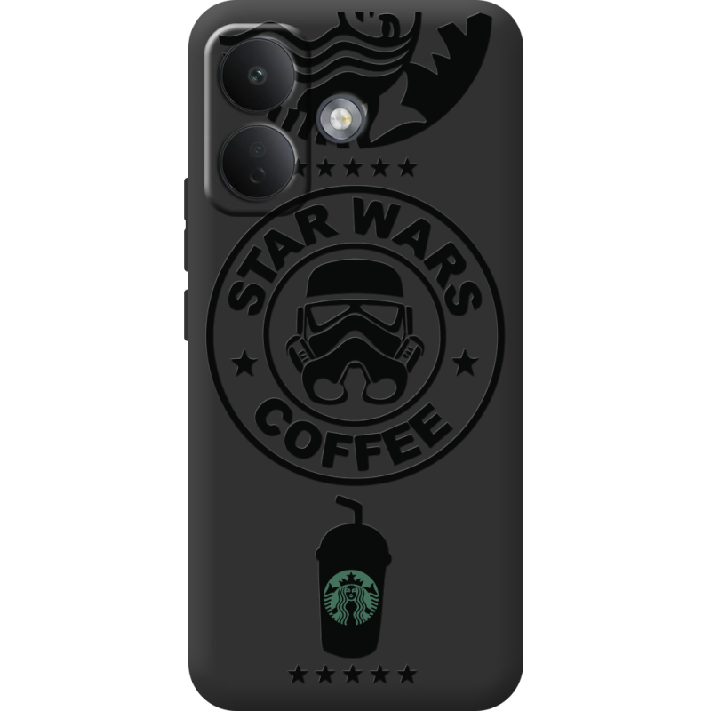Чорний чохол BoxFace Poco X8 5G Dark Coffee