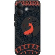 Чорний чохол BoxFace Poco X8 5G Ornament