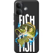 Чорний чохол BoxFace Poco X8 5G Fish