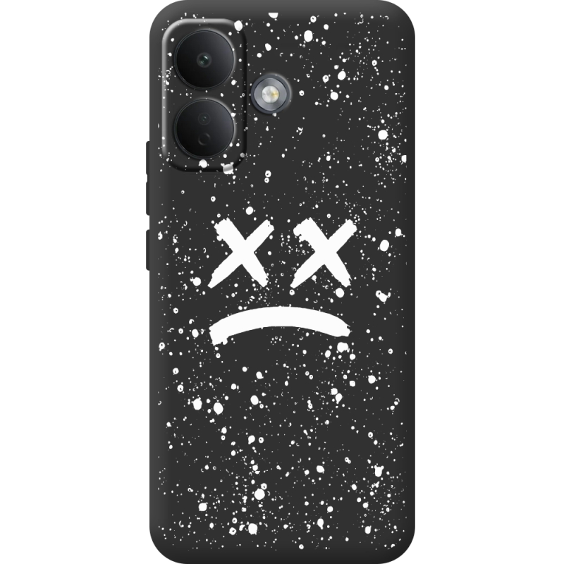 Чорний чохол BoxFace Poco X8 5G Sad Way