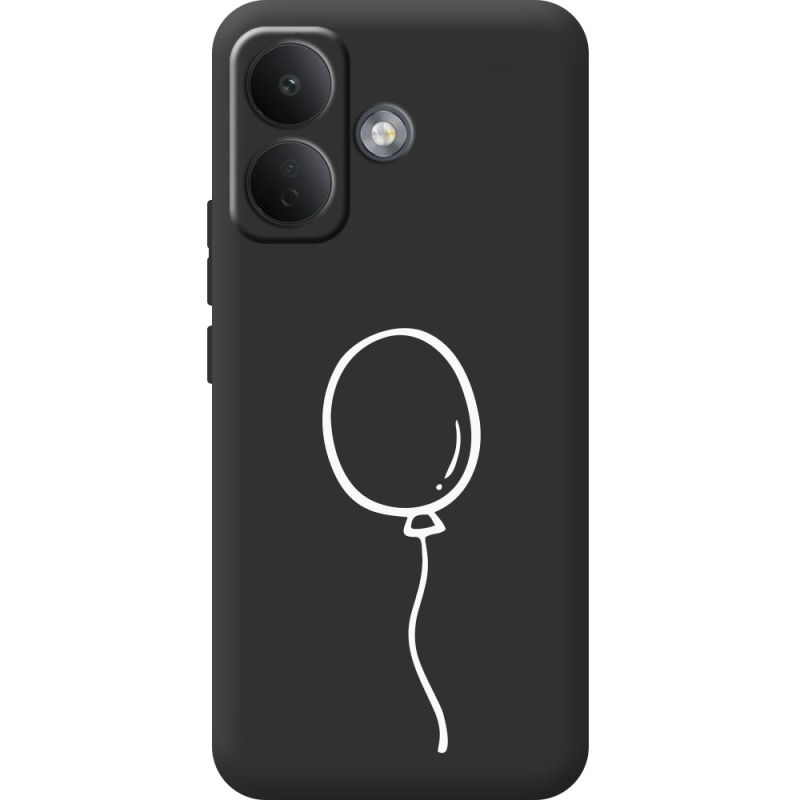 Чорний чохол BoxFace Poco X8 5G Balloon