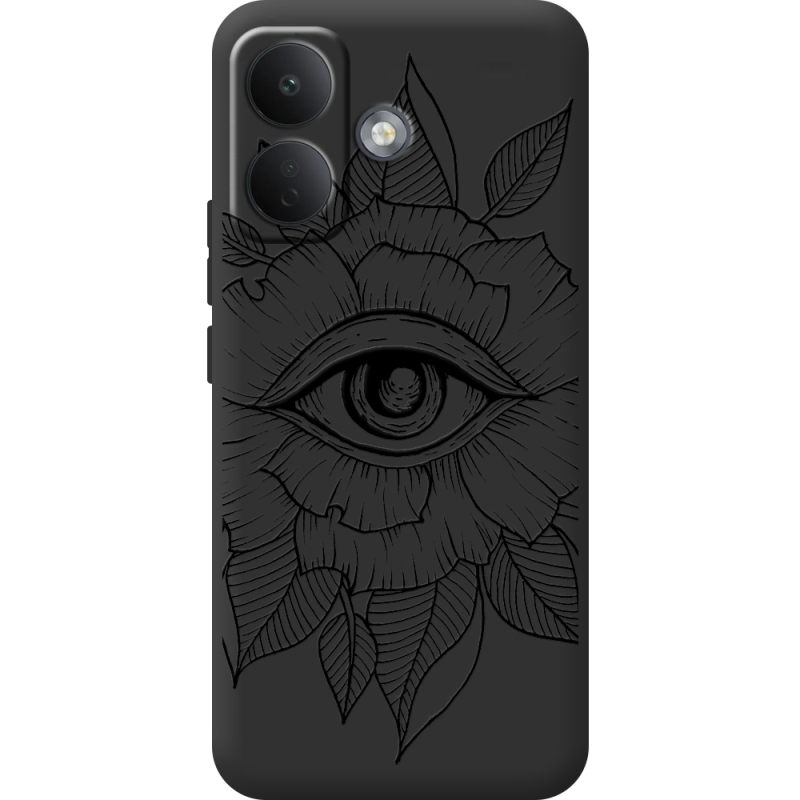 Чорний чохол BoxFace Poco X8 5G Eye