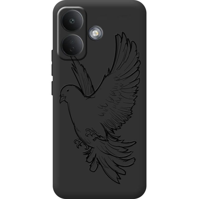 Чорний чохол BoxFace Poco X8 5G Dove