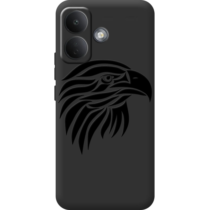Чорний чохол BoxFace Poco X8 5G Eagle