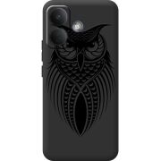 Чорний чохол BoxFace Poco X8 5G Owl