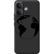 Чорний чохол BoxFace Poco X8 5G Earth